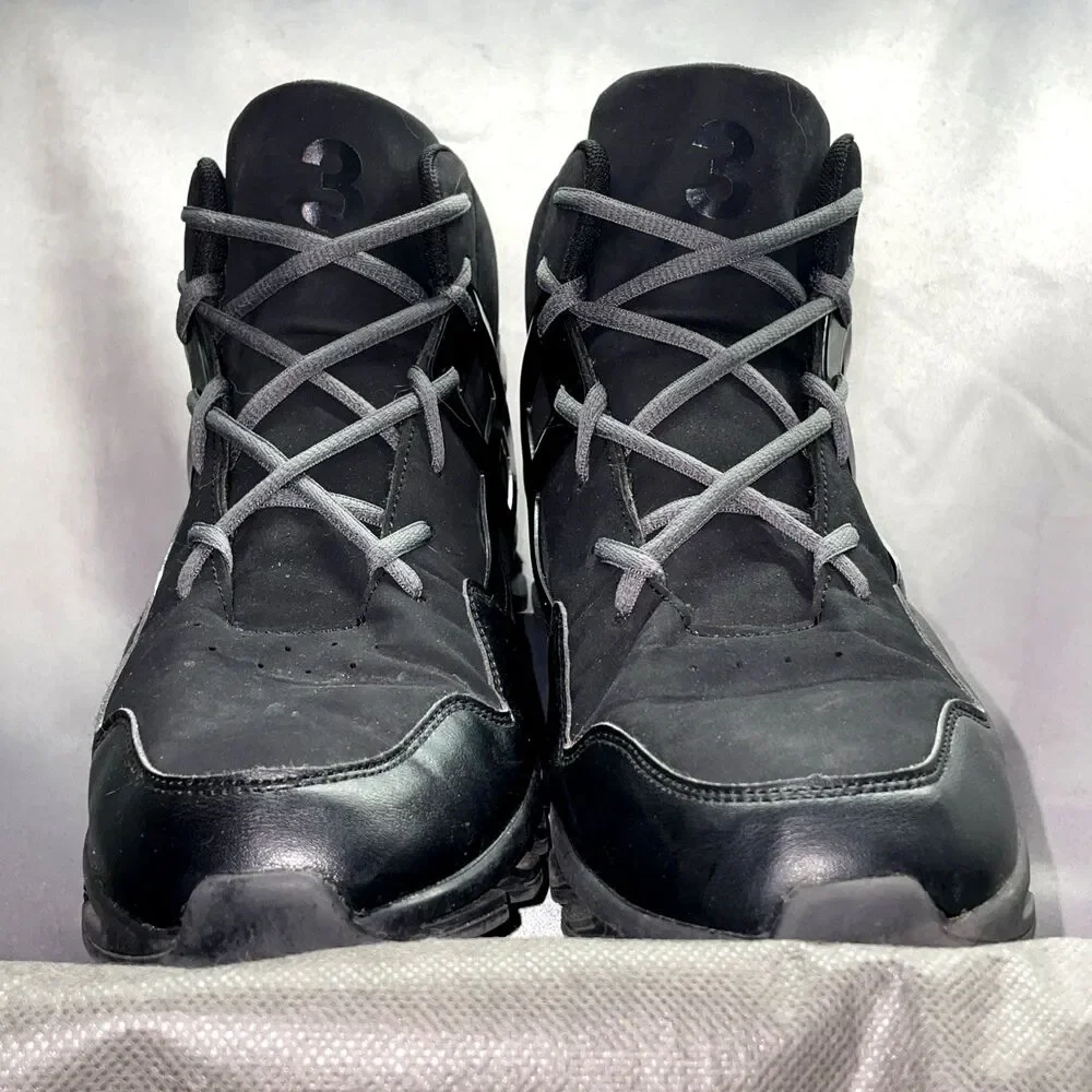 JOOMRA High Top Lace Up Sneakers Men's Black Size 48 EUR US 13-14 Casual Shoes - Picture 6 of 10